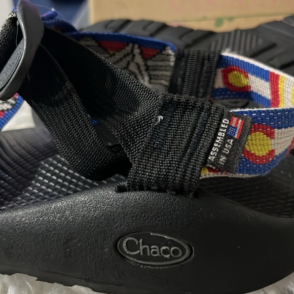 Colorado Flag Chaco men’s Sandals Size 7 - Picture 5 of 8